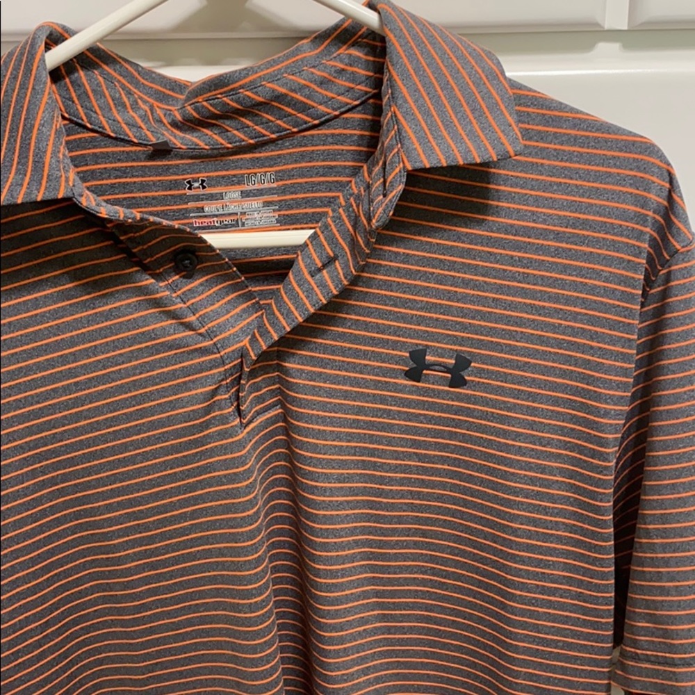 Under armor golf shirt